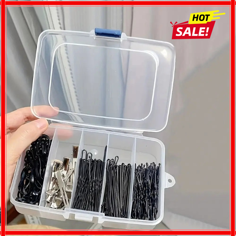 Accessories Travel Jewelry Box - 2pc 투명 5 그리드 휴대용 플라스틱