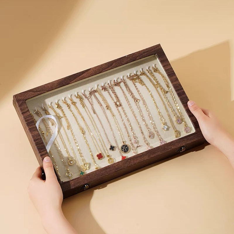 Accessories Travel Jewelry Box - 결혼식을위한 나무 보석 상자 엄마 친구