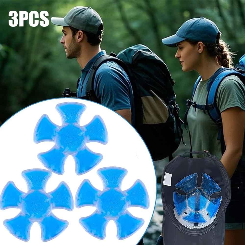 Travel Accessories Pack - 3개입 PVC 젤 아이스팩 - 헬멧