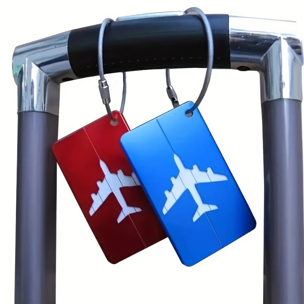 Travel Accessories International - 프리미엄 알루미늄 여행용 러기지 태그, 내구성