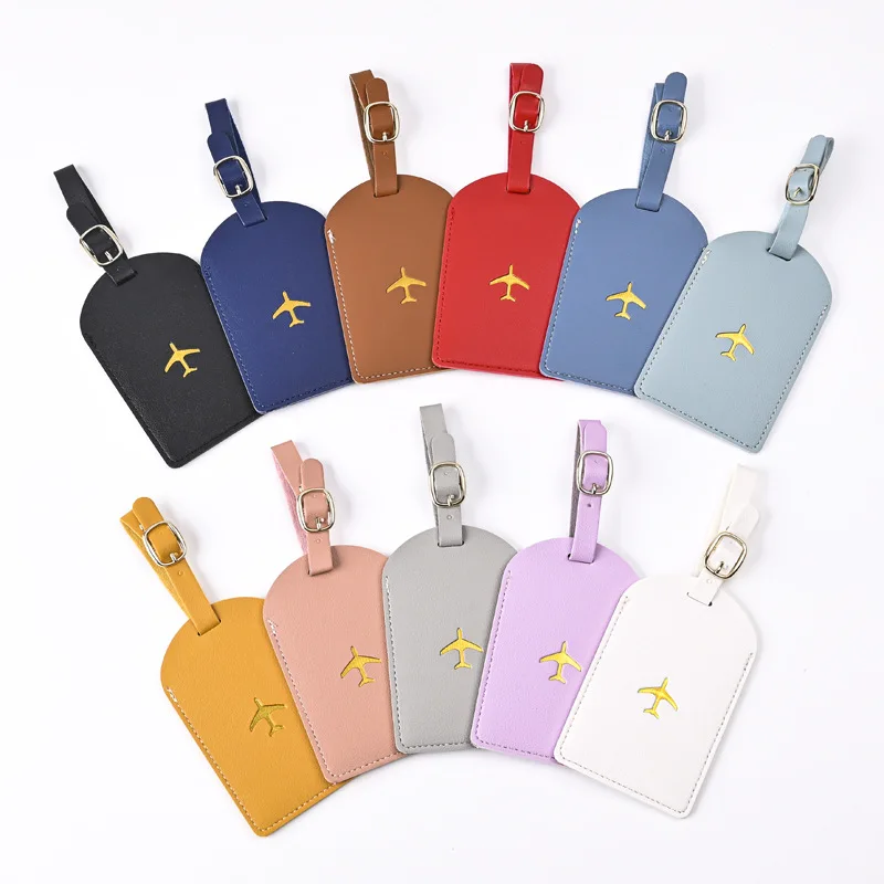 Travel Accessories International - 1pc Thicken PU 핫 스탬핑 항공기
