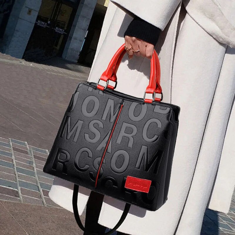 Travel Accessories Luxury - 여성을위한 PU 가죽 캐주얼 어깨 크로스