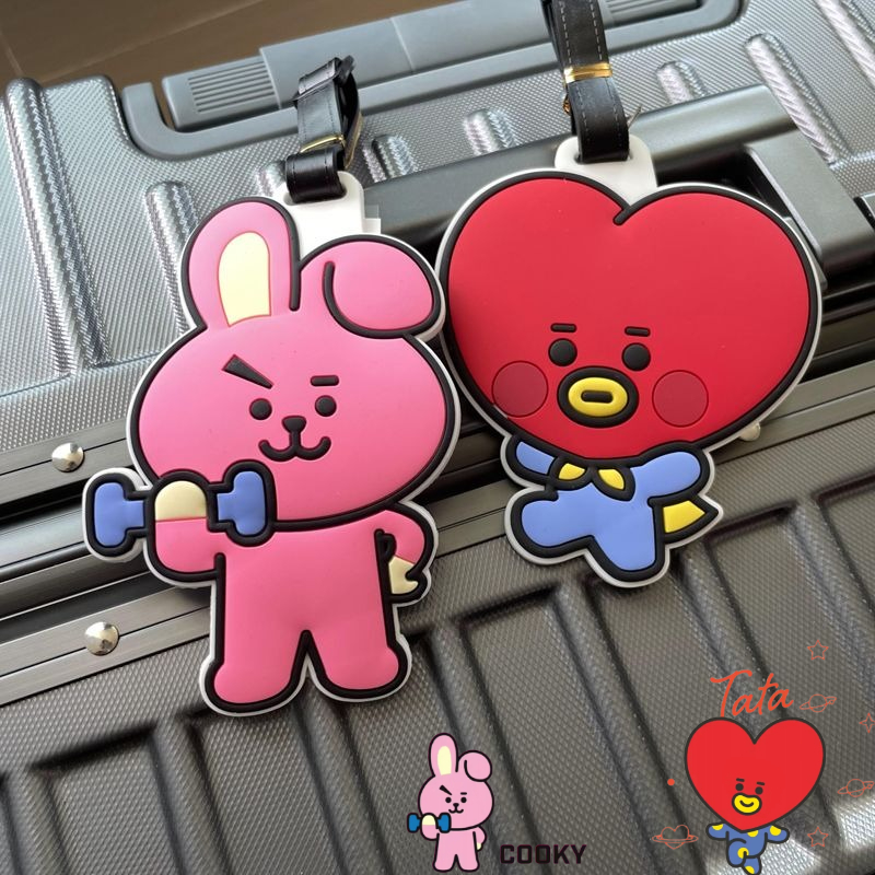 Travel Accessories To Gift - BT21 만화 귀여운 키체인 카와이 유니섹스