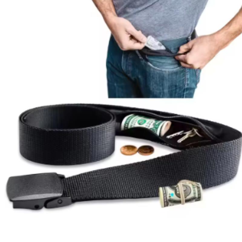 Money Belt Hidden - 여행용 현금 도난 방지 벨트 허리