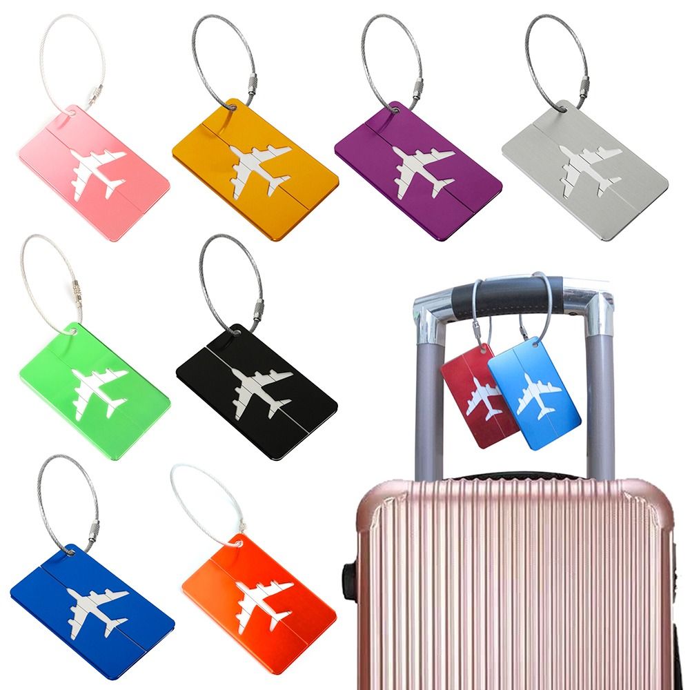 Travel Accessories Useful - 알루미늄 여행 수하물 태그, 재사용 가능한
