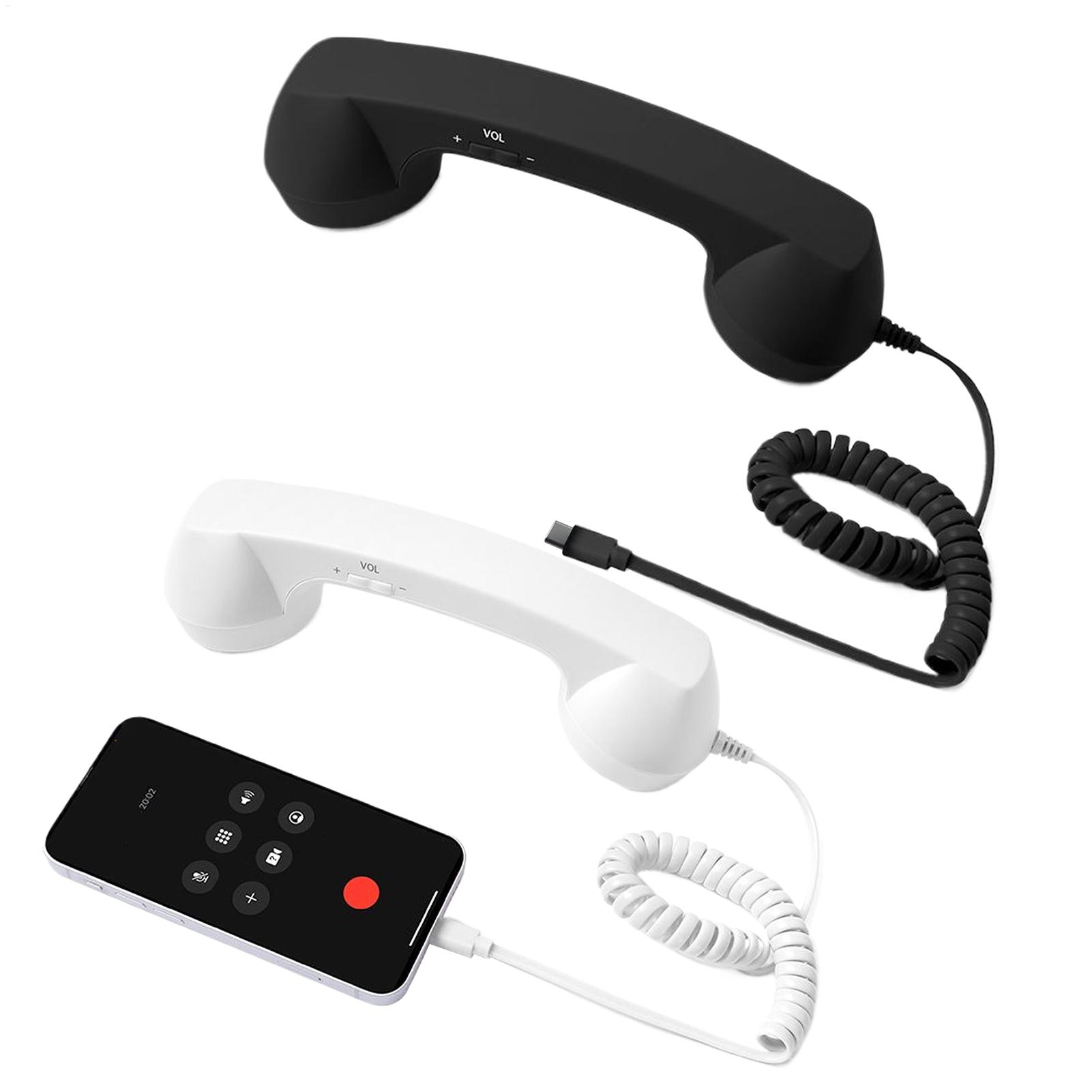 Travel Accessories To Gift - 타입-C 레트로 전화 어댑터 유선 전화