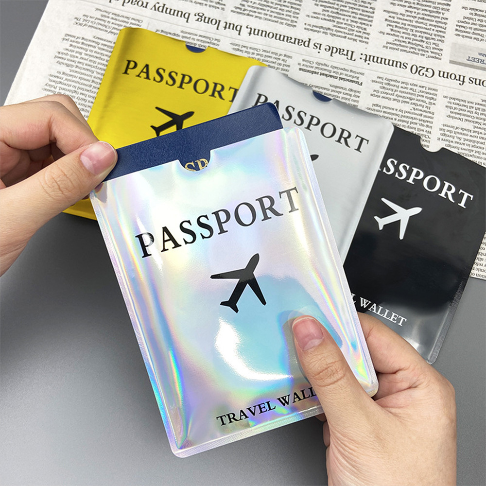 Qantas Travel Accessories - 알루미늄 호일 여권 보호 케이스, 항자성