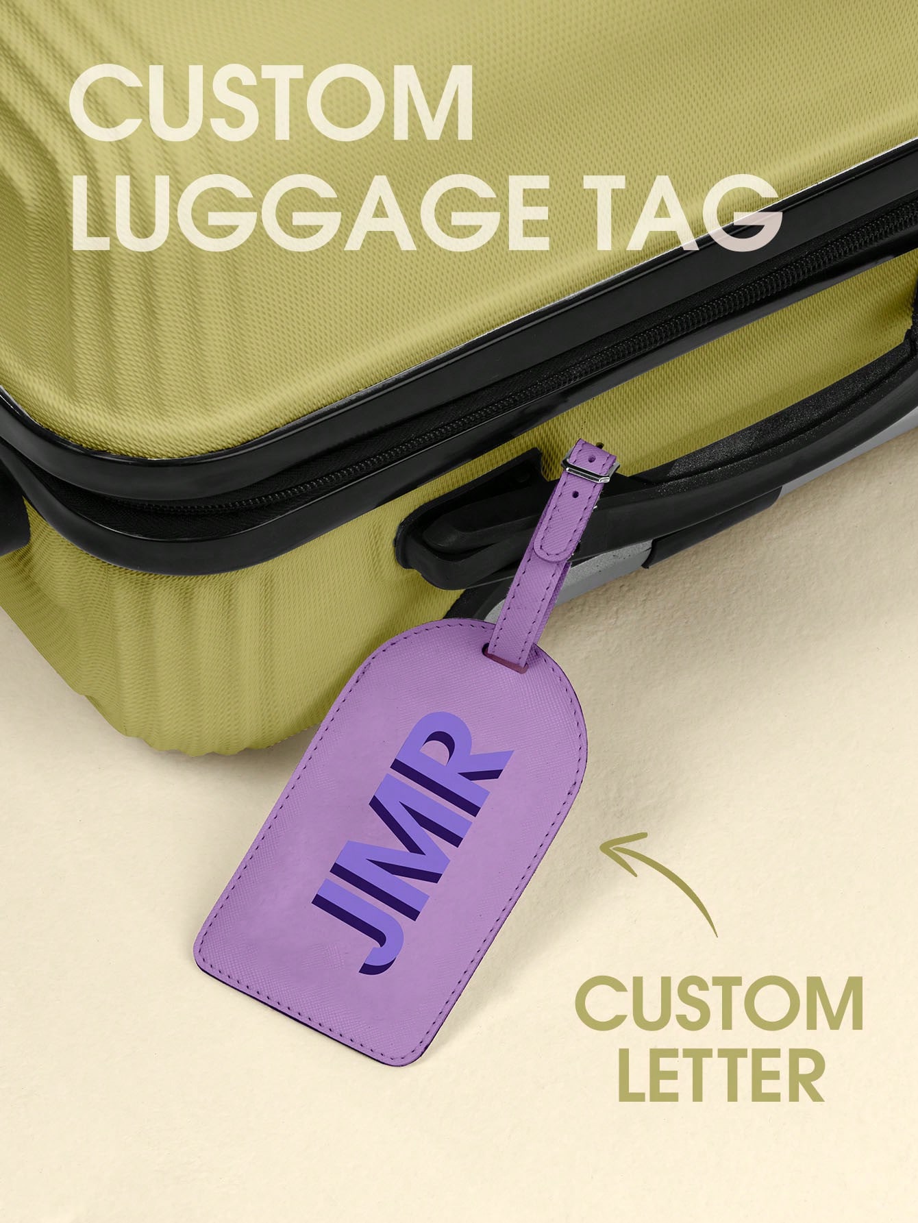개인 맞춤 이니셜 러기지 태그, PU 가죽 여행 가방  - Travel Accessories For Men 리뷰 및 가격