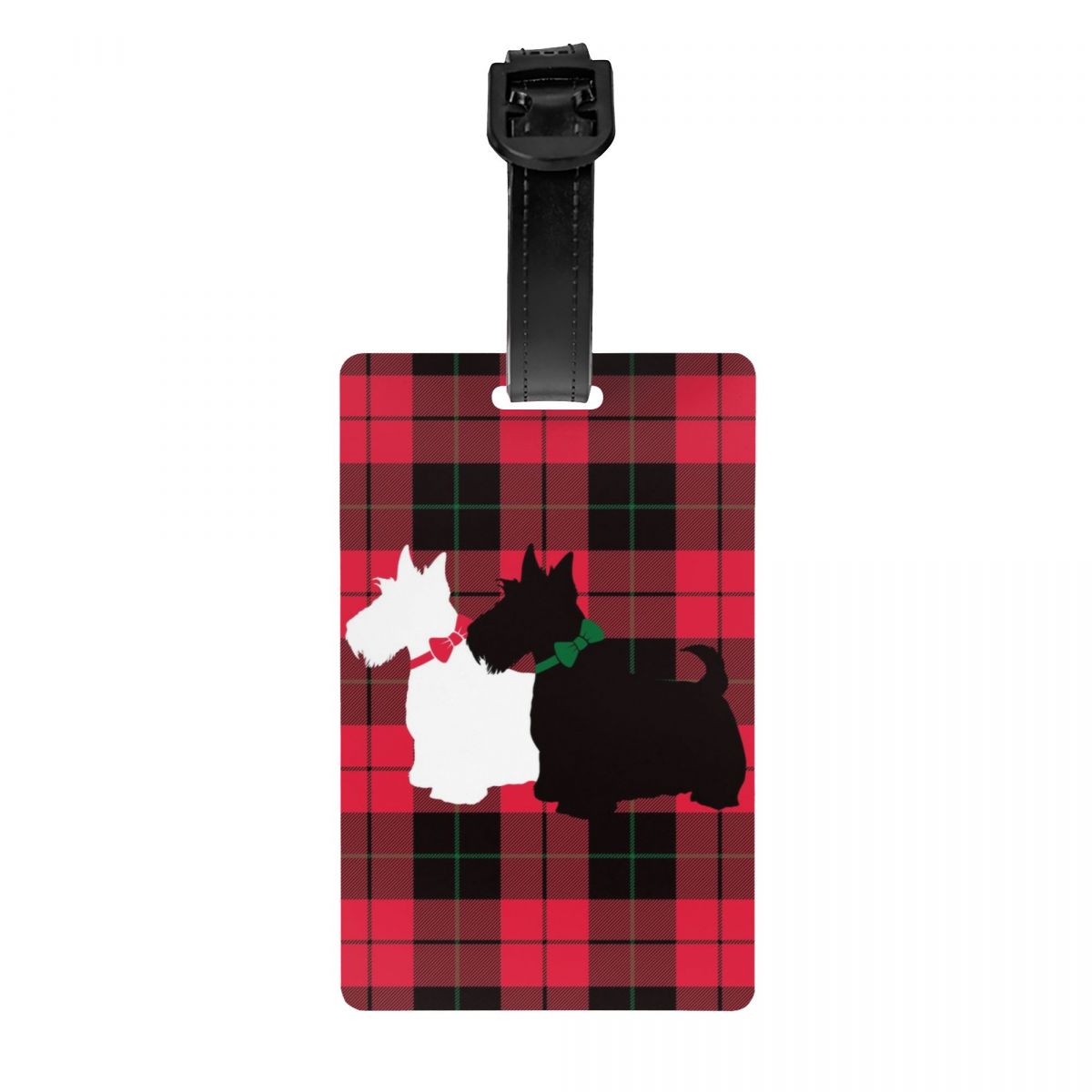 여행 가방용 맞춤형 보그 타탄 스카티 강아지 수하물 태 - Travel Accessories Vogue 리뷰 및 가격