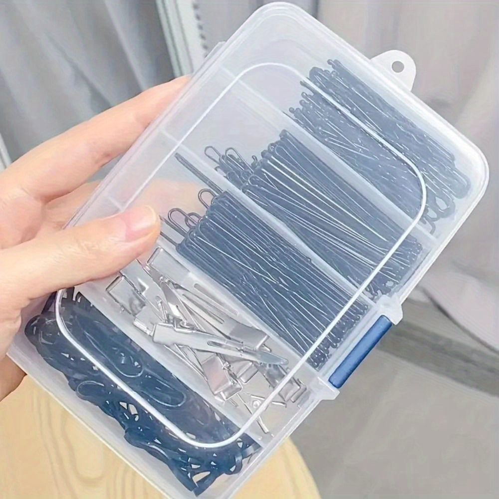 2pc 투명 5 그리드 휴대용 플라스틱 헤어 클립 쥬얼 - Accessories Travel Jewelry Box 리뷰 및 가격