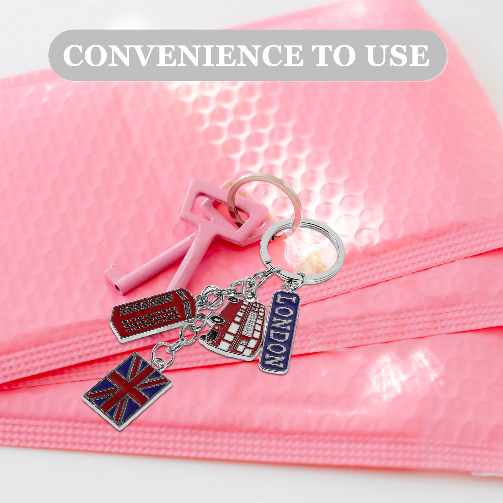 5Pcs 런던 열쇠고리 영국 기념품 영국 국기 열쇠고리 - Travel Accessories London 리뷰 및 가격