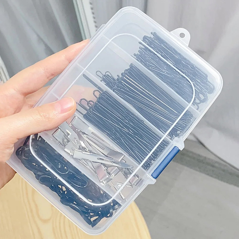 새로운【투명 5/6그리드 휴대용 플라스틱 헤어 클립 쥬 - Accessories Travel Jewelry Box 리뷰 및 가격