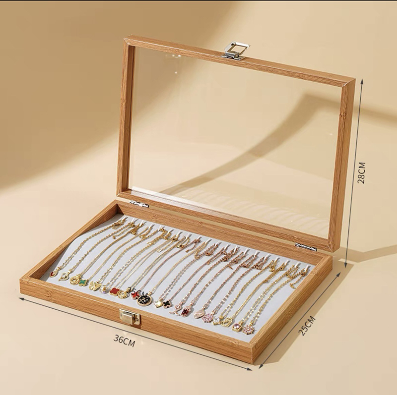 결혼식을위한 나무 보석 상자 엄마 친구 여행 액세서리  - Accessories Travel Jewelry Box 리뷰 및 가격