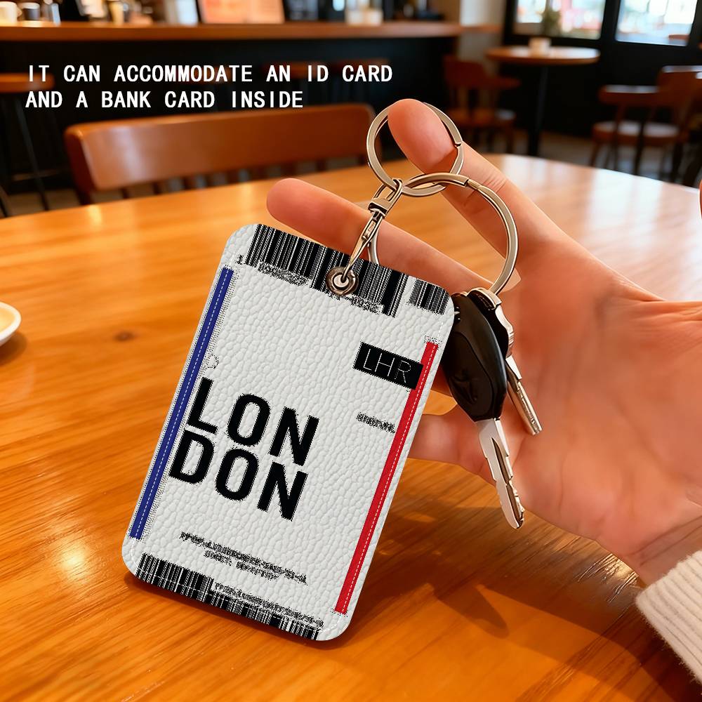항공권 미국 도시 런던 파리 도쿄 여행용 열쇠고리 가죽 - Travel Accessories London 리뷰 및 가격