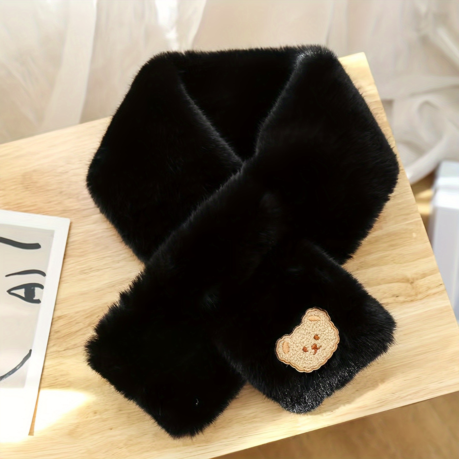 여성용 양털 안감 따뜻한 스카프 & 넥워머 - 방풍 겨 - Travel Accessories Useful 리뷰 및 가격