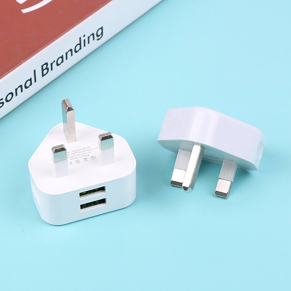 유니버설 3핀 영국 플러그 1/2 USB 포트 충전 어 - Xiaomi Travel Accessories 리뷰 및 가격