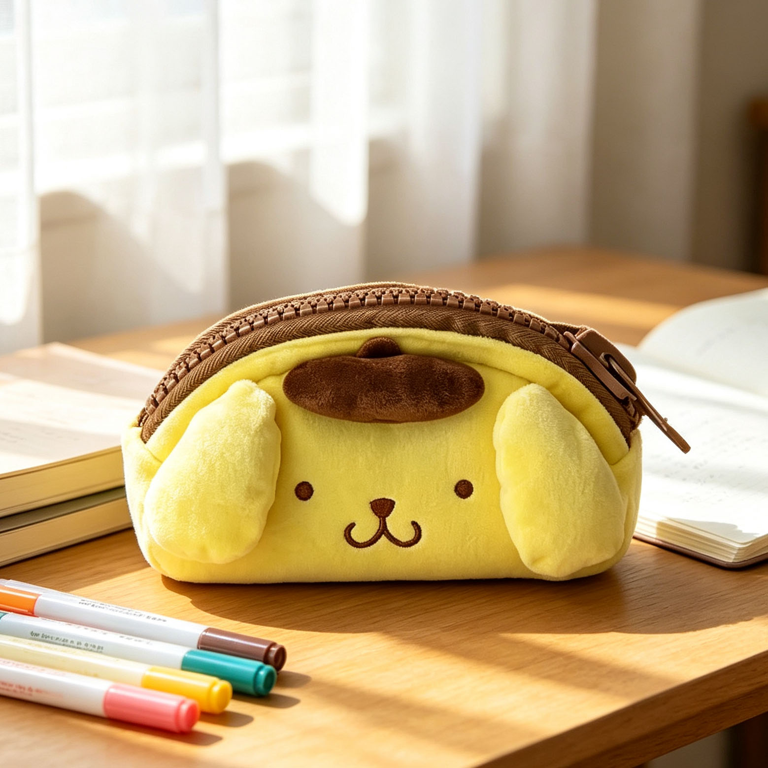 귀여운 대용량 만화 강아지 플러시 문구 가방 휴대용 화 - Travel Accessories Dog 리뷰 및 가격