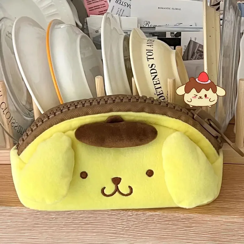 귀여운 대용량 만화 강아지 플러시 문구 가방 휴대용 화 - Travel Accessories Dog 리뷰 및 가격
