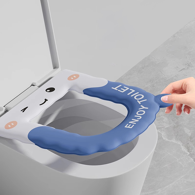 재사용 가능한 방수 변기 커버 빨 수있는 커버 패드 홈 - Travel Accessories Useful 리뷰 및 가격