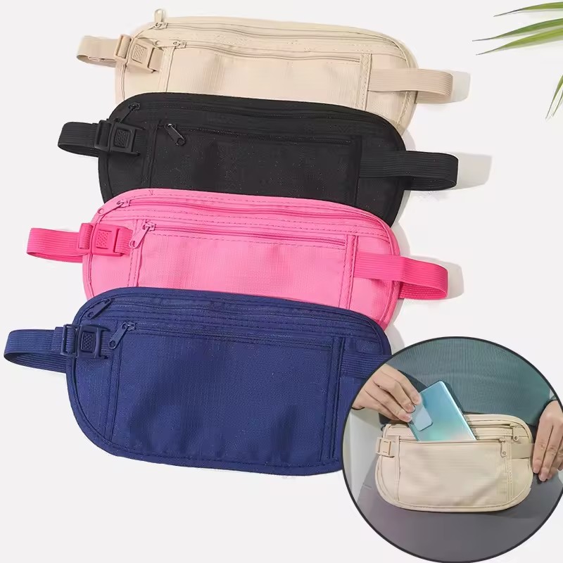 스포츠 러닝 허리 가방, 보이지 않는 여행용 허리 팩, - Money Belt Hidden 리뷰 및 가격