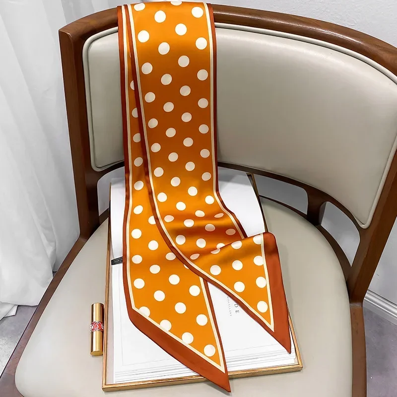 디자인 프린트 스키니 스카프 플래드 말털 헤어밴드 스카 - Travel Accessories Luxury 리뷰 및 가격