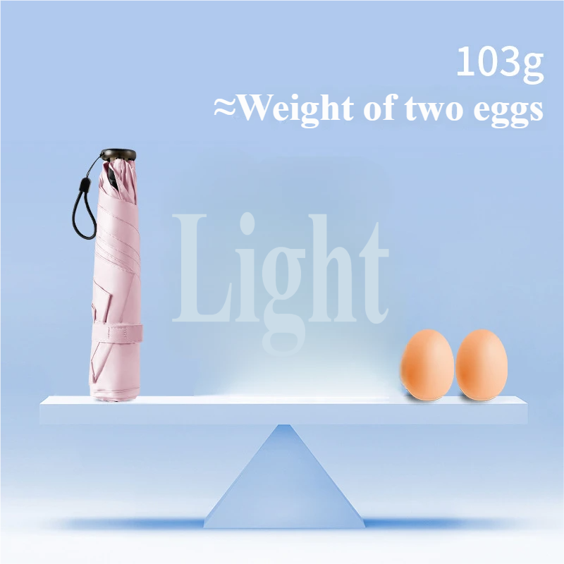 깃털 우산 초경량 블랙 고무 자외선 차단 햇빛 가리개  - Travel Umbrella Compact 리뷰 및 가격