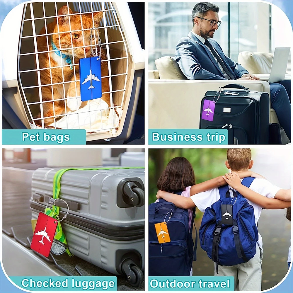 알루미늄 합금 여행 수하물 태그 교수형 태그 가방 태그 - Qantas Travel Accessories 리뷰 및 가격