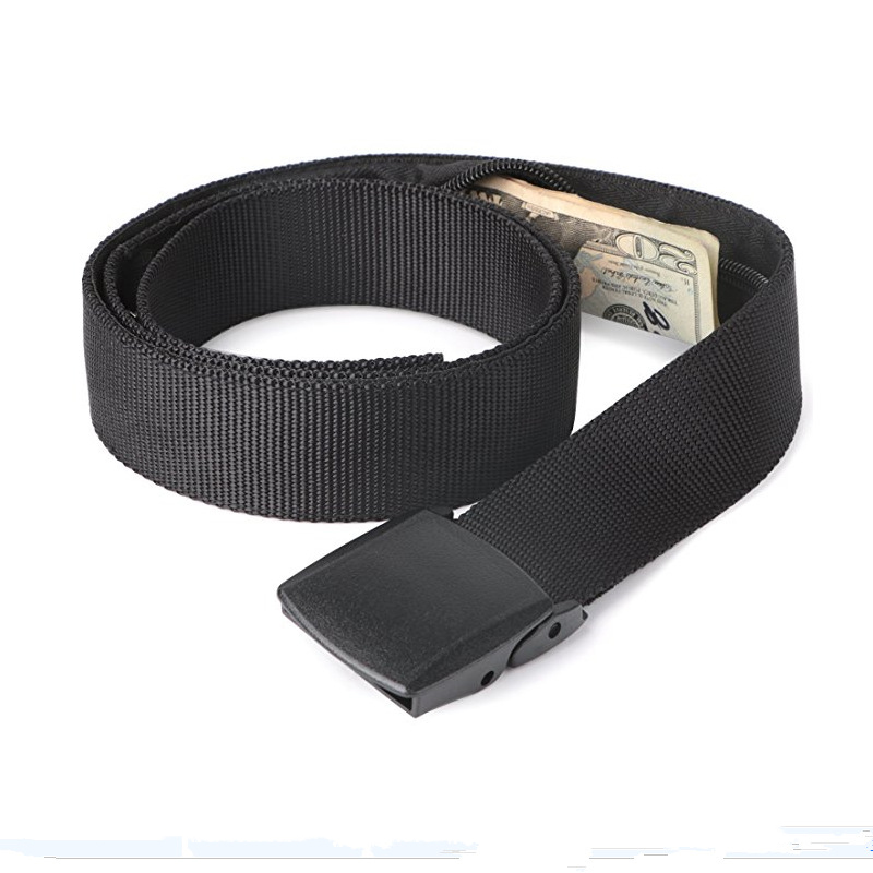현금 도난 방지 벨트 여행 검은 허리 가방 여성 휴대용 - Money Belt Hidden 리뷰 및 가격