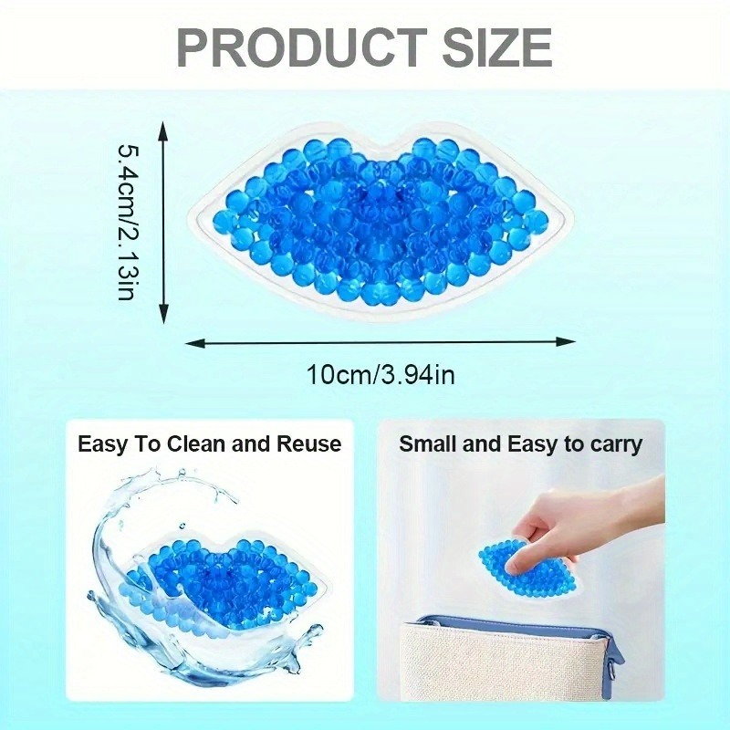 4개입 립 젤 아이스팩, 재사용 가능한 미니 아이스팩, - Travel Accessories Pack 리뷰 및 가격