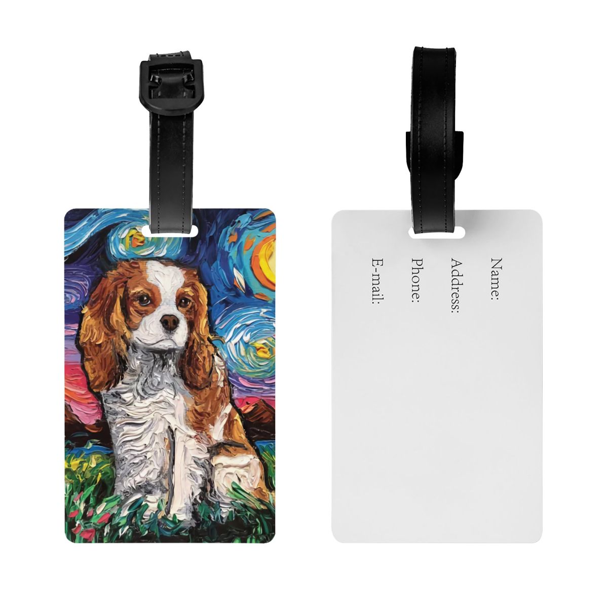 맞춤형 카발리에 킹 찰스 스패니얼 반려동물 초상화, 아 - Travel Accessories Dog 리뷰 및 가격