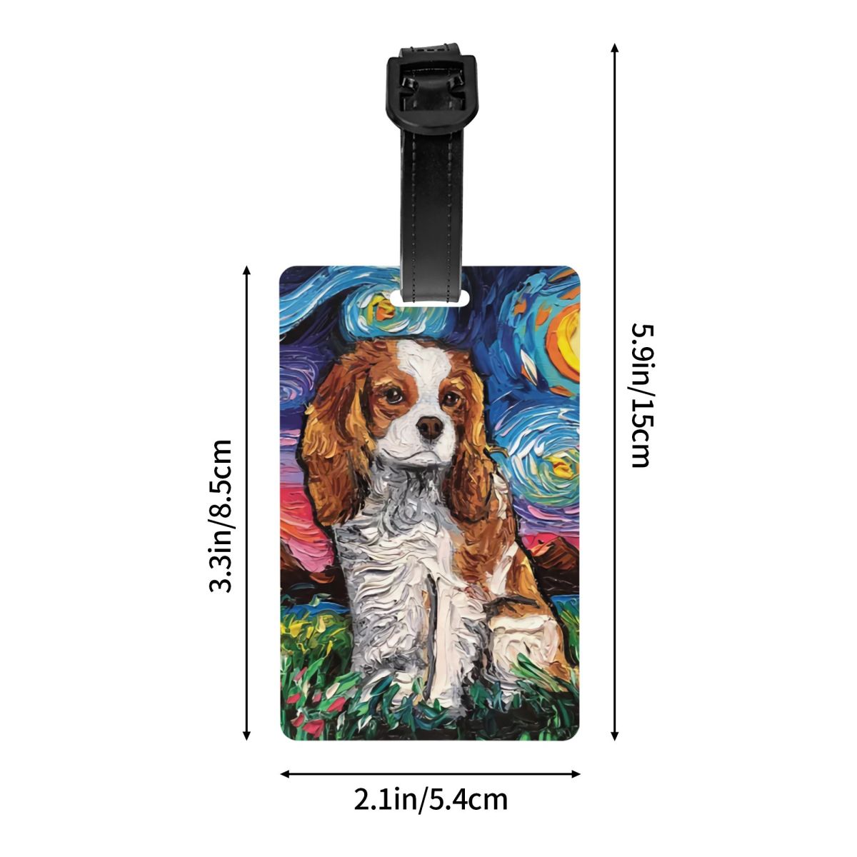 맞춤형 카발리에 킹 찰스 스패니얼 반려동물 초상화, 아 - Travel Accessories Dog 리뷰 및 가격