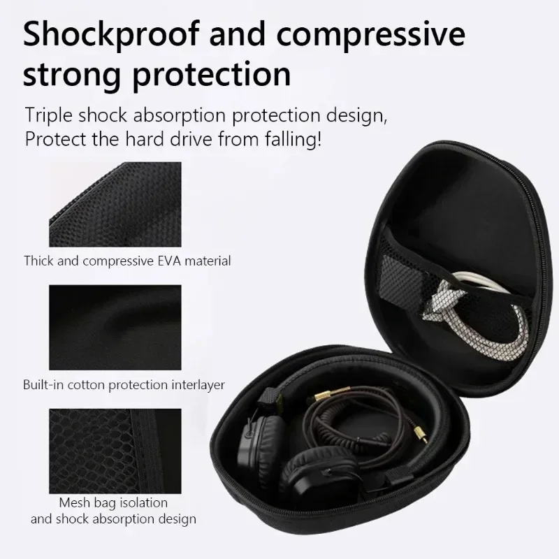 이어폰 케이스 EVA 하드 쉘 헤드셋 보호 상자 Xia - Xiaomi Travel Accessories 리뷰 및 가격