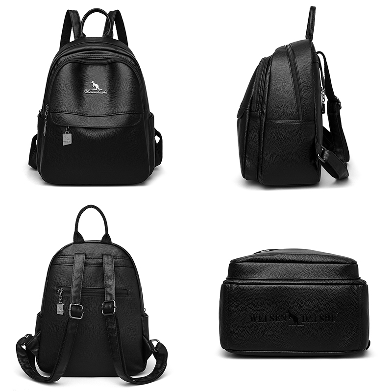 하이 퀄리티 가죽 배낭 여성용 숄더백, 럭셔리 디자이너 - Travel Accessories Luxury 리뷰 및 가격