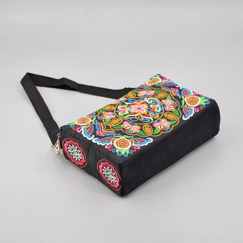 여성용 수 놓은 꽃 나일론 크로스 바디 백 여성용 럭셔 - Travel Accessories Luxury 리뷰 및 가격