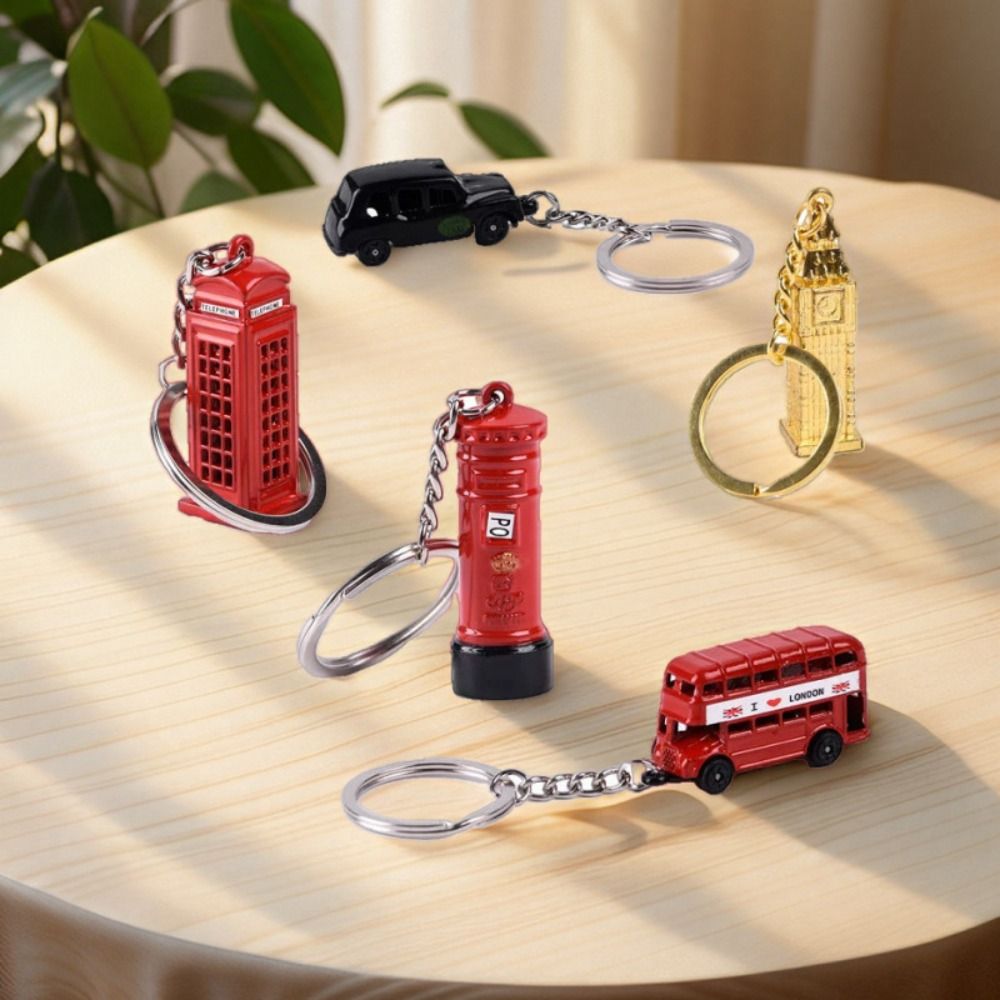 아연 합금 영국 열쇠고리 O자형 버클 빈티지 런던 열쇠 - Travel Accessories London 리뷰 및 가격
