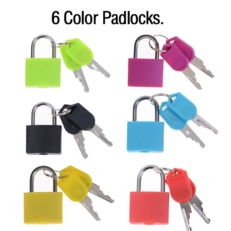새로운 6 색 작은 미니 강한 강철 자물쇠 여행 작은  - Travel Lock Tsa Approved 리뷰 및 가격