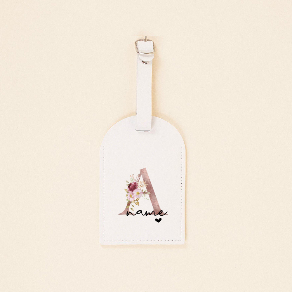 맞춤형 모노그램 수하물 태그, PU 가죽 태그, 여행  - Travel Accessories Gifts For Her 리뷰 및 가격