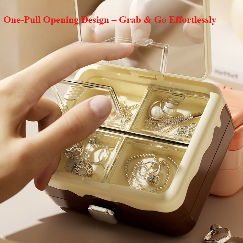 휴대용 보석 정리함 미니 귀걸이 목걸이 반지 보관함 보 - Accessories Travel Jewelry Box 리뷰 및 가격