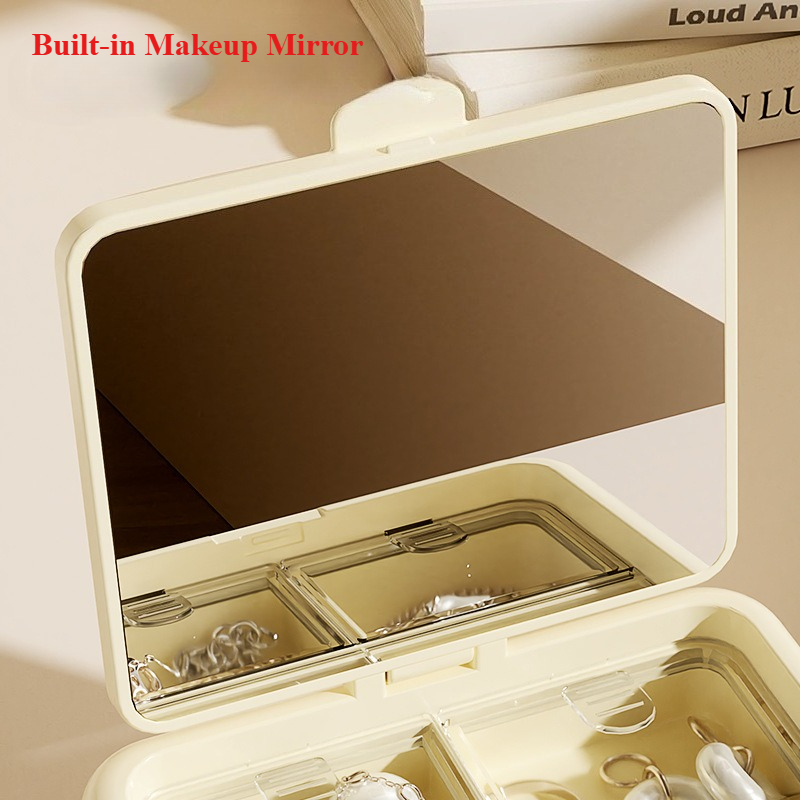 휴대용 보석 정리함 미니 귀걸이 목걸이 반지 보관함 보 - Accessories Travel Jewelry Box 리뷰 및 가격
