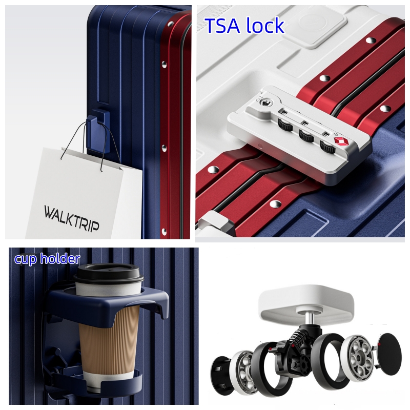 전면 개방형 포켓 수트케이스 PC 소재 알루미늄 프레임 - Travel Lock Tsa Approved 리뷰 및 가격