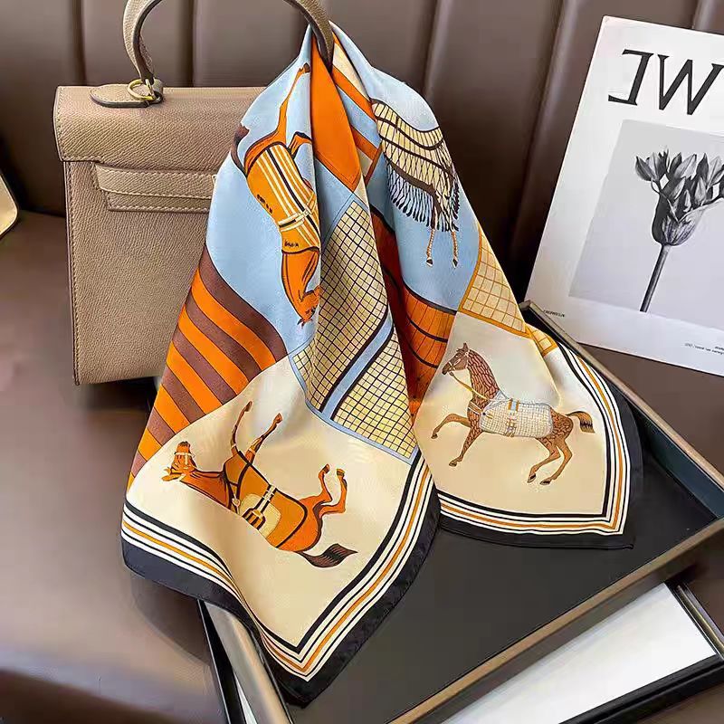 럭셔리 100% 멀버리 실크 스퀘어 스카프 70cm 레 - Travel Accessories Luxury 리뷰 및 가격