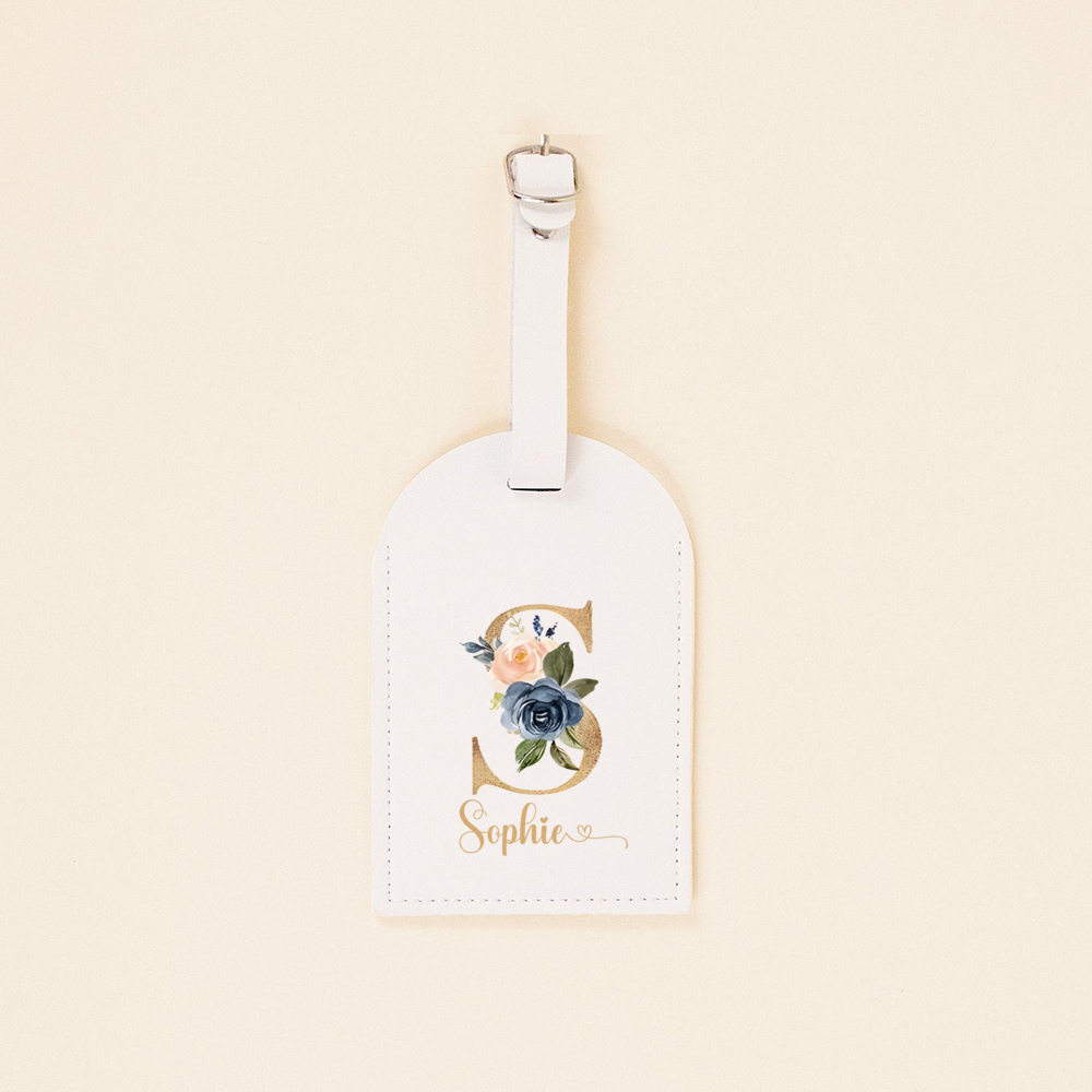 개인화 된 모노그램 수하물 태그 이름이있는 초기 가방  - Travel Accessories Gifts For Her 리뷰 및 가격
