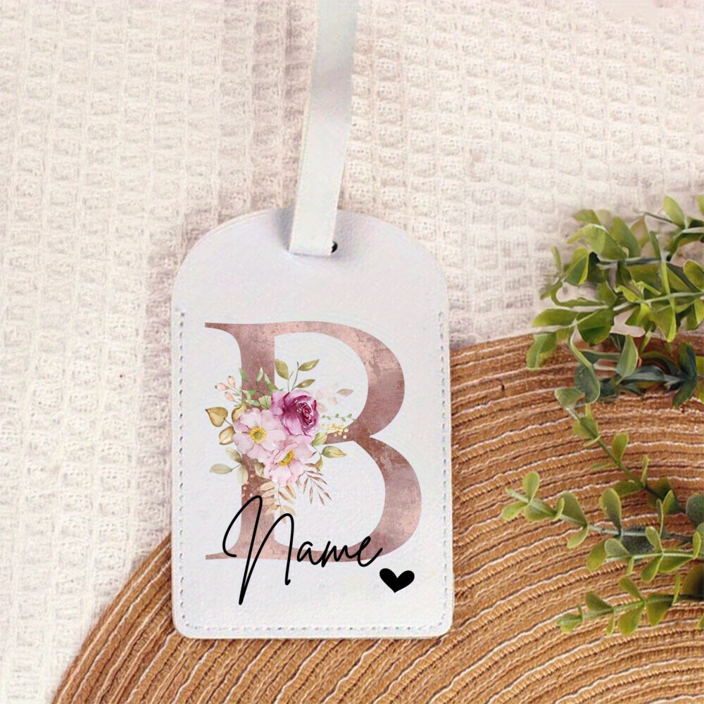 개인화 된 PU 수하물 태그 패션 인쇄 모노그램 수하물 - Travel Accessories International 리뷰 및 가격