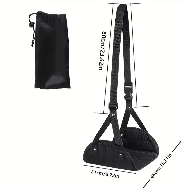 휴대용 해먹 다리 받침대, 조절 가능한 스트랩이 있는  - Qantas Travel Accessories 리뷰 및 가격