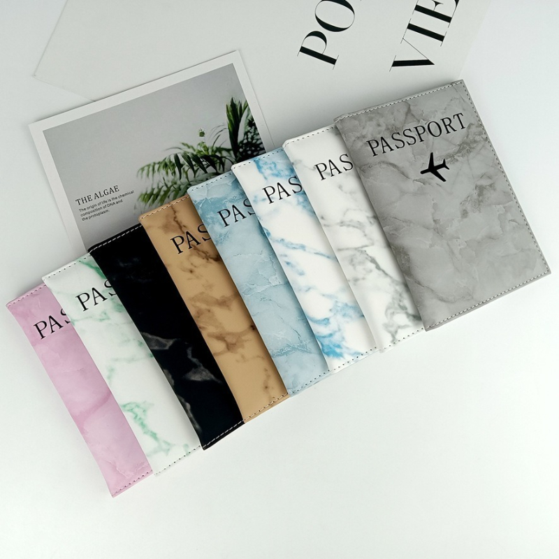 PU 가죽 여권 커버 간단한 비행기 편지 인쇄 여성 남 - Qantas Travel Accessories 리뷰 및 가격