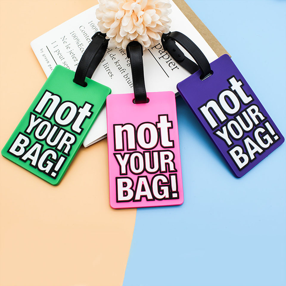 여행 가방 가방이 아닌 창의적인 글자, 수하물 태그,  - Travel Accessories International 리뷰 및 가격