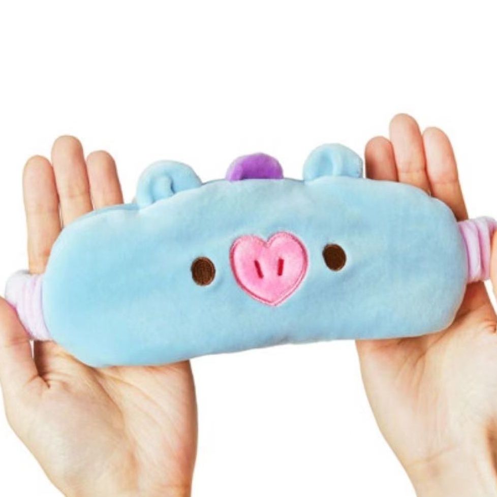 BT21 만화 귀여운 봉제인형 아이 마스크 카와이 유니 - Travel Accessories To Gift 리뷰 및 가격
