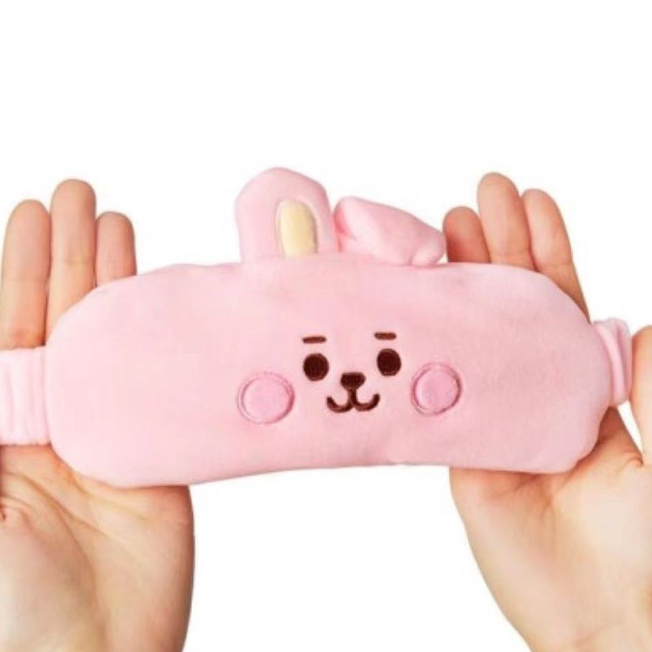 BT21 만화 귀여운 봉제인형 아이 마스크 카와이 유니 - Travel Accessories To Gift 리뷰 및 가격