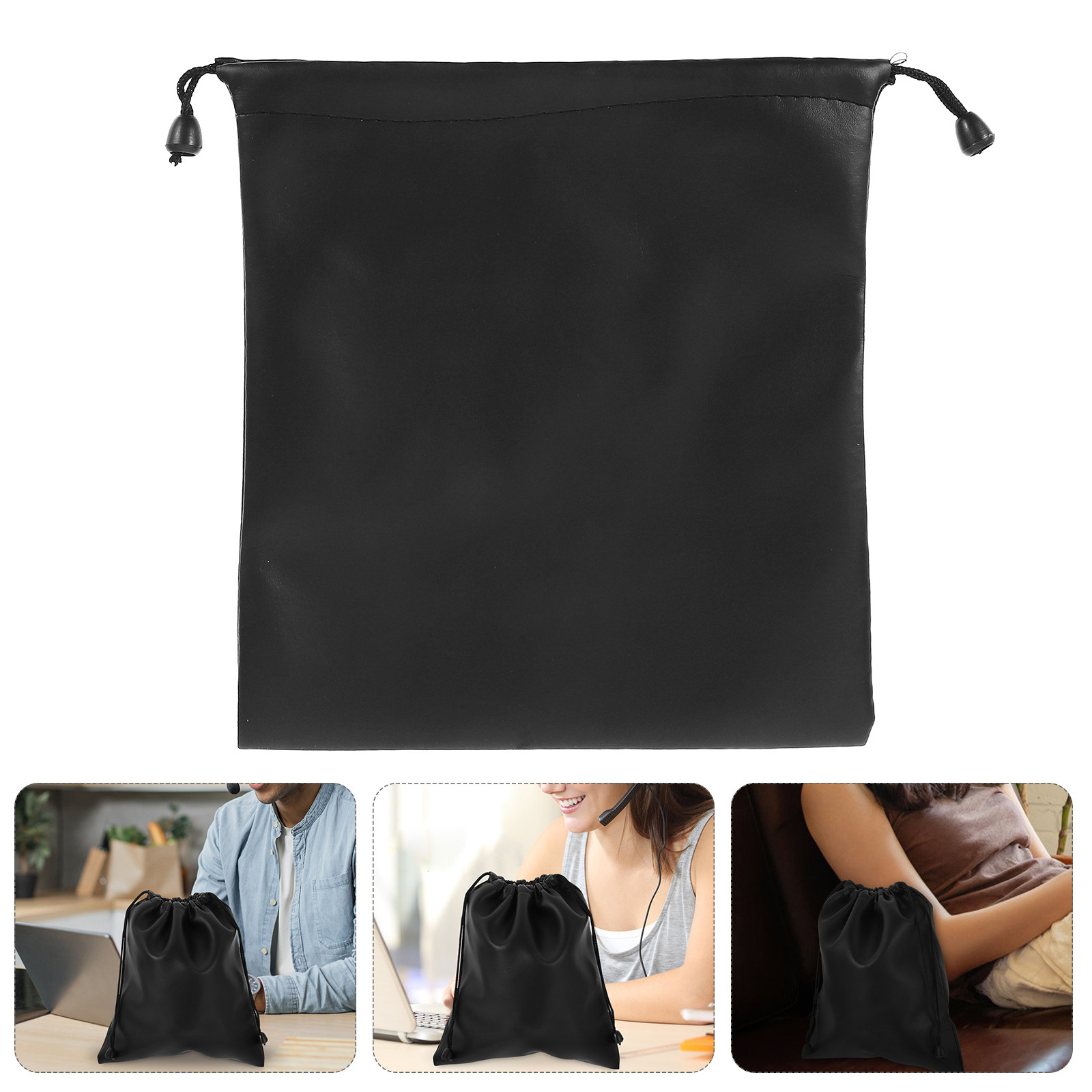 PU 이어폰 보관 가방 일상 사용을 위한 휴대용 소형  - Travel Accessories Useful 리뷰 및 가격