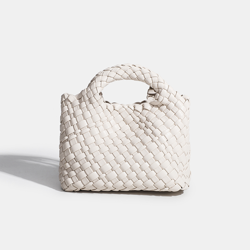 한국 고급 직조 PU 핸드백 여성 디자이너 브레이드 스 - Travel Accessories Luxury 리뷰 및 가격